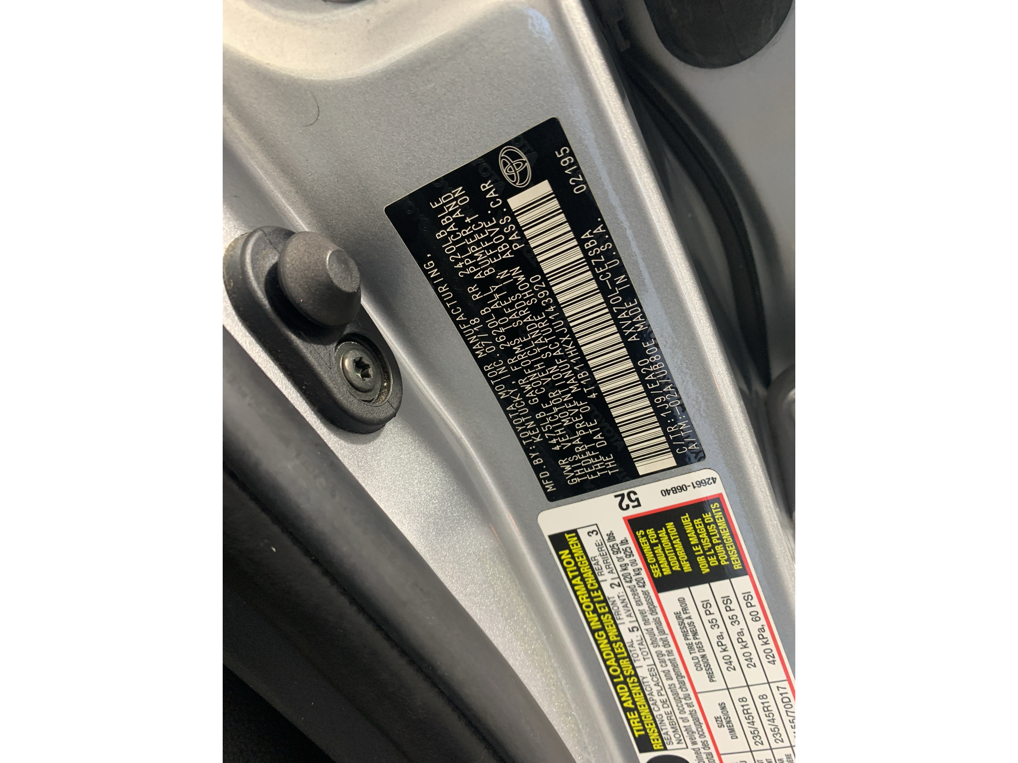 Used 2018 Toyota Camry Sedan