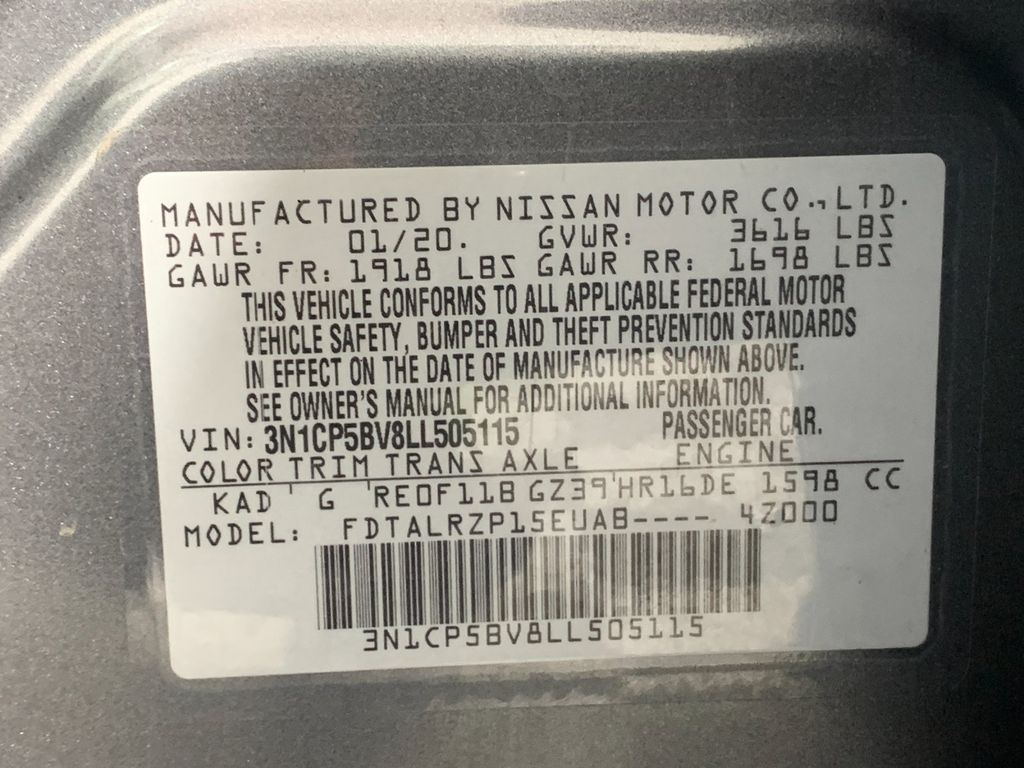 Used 2020 Nissan Kicks SUV