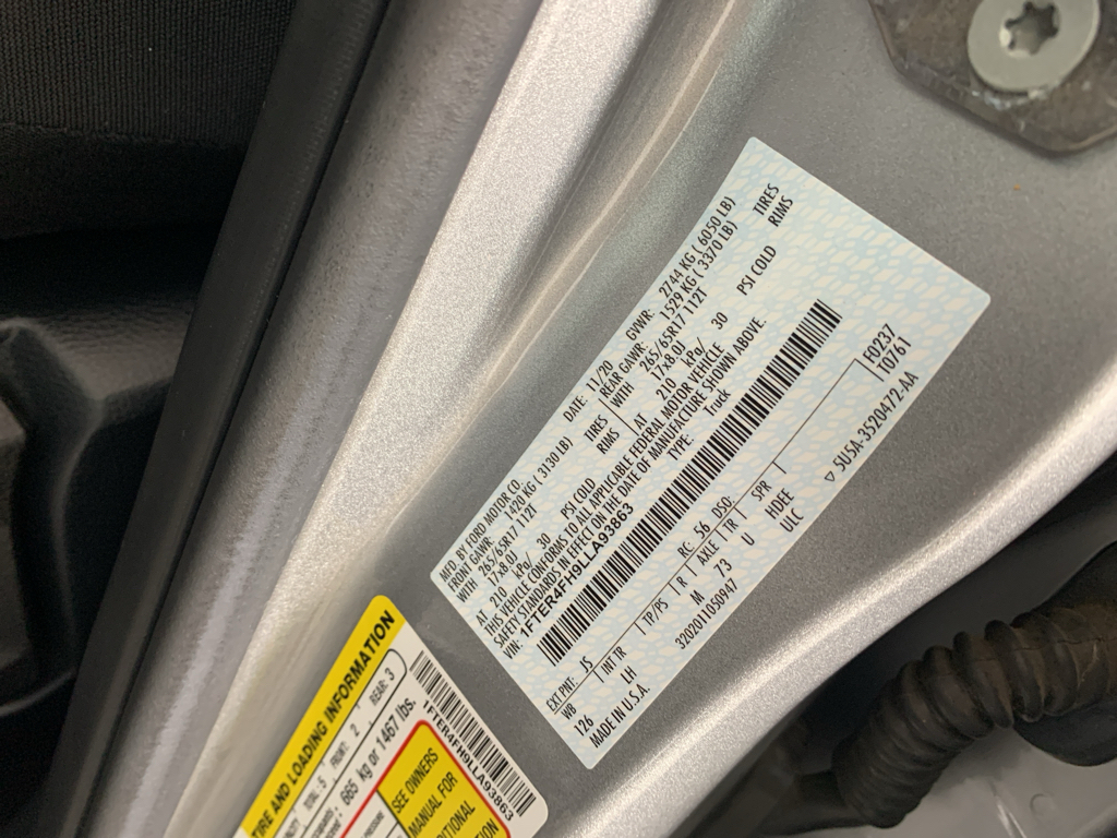 Used 2020 Ford Ranger Truck