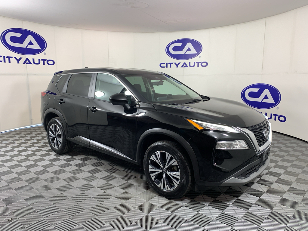 Super Black 2023 Nissan Rogue SUV / Crossover Front-Wheel Drive Continuously Variable Transmission