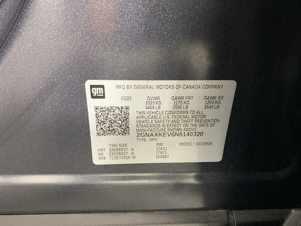 Used 2022 Chevrolet Equinox SUV