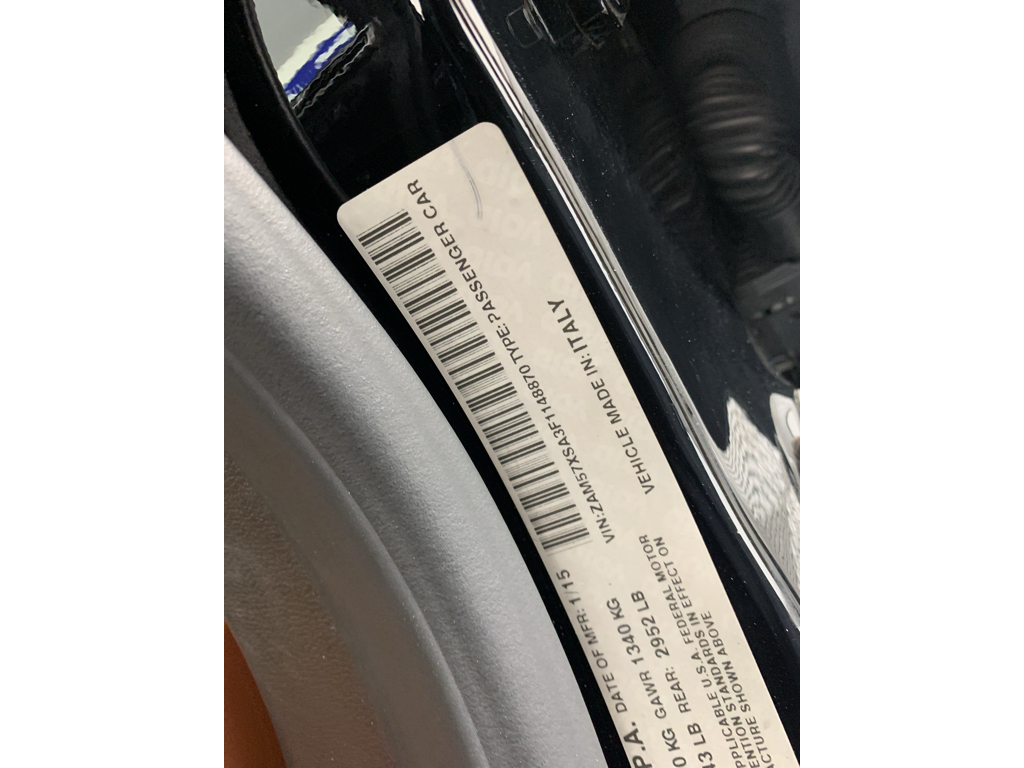 Used 2015 Maserati Ghibli Sedan