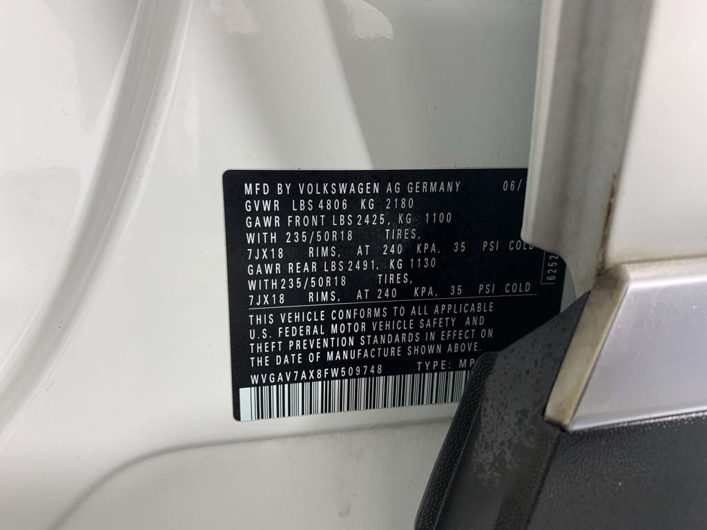 Used 2015 Volkswagen Tiguan SUV