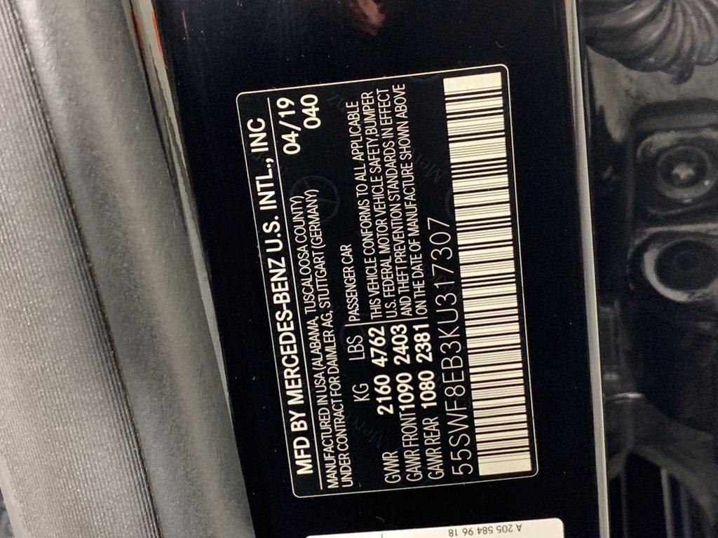 Used 2019 Mercedes-benz C-Class Sedan
