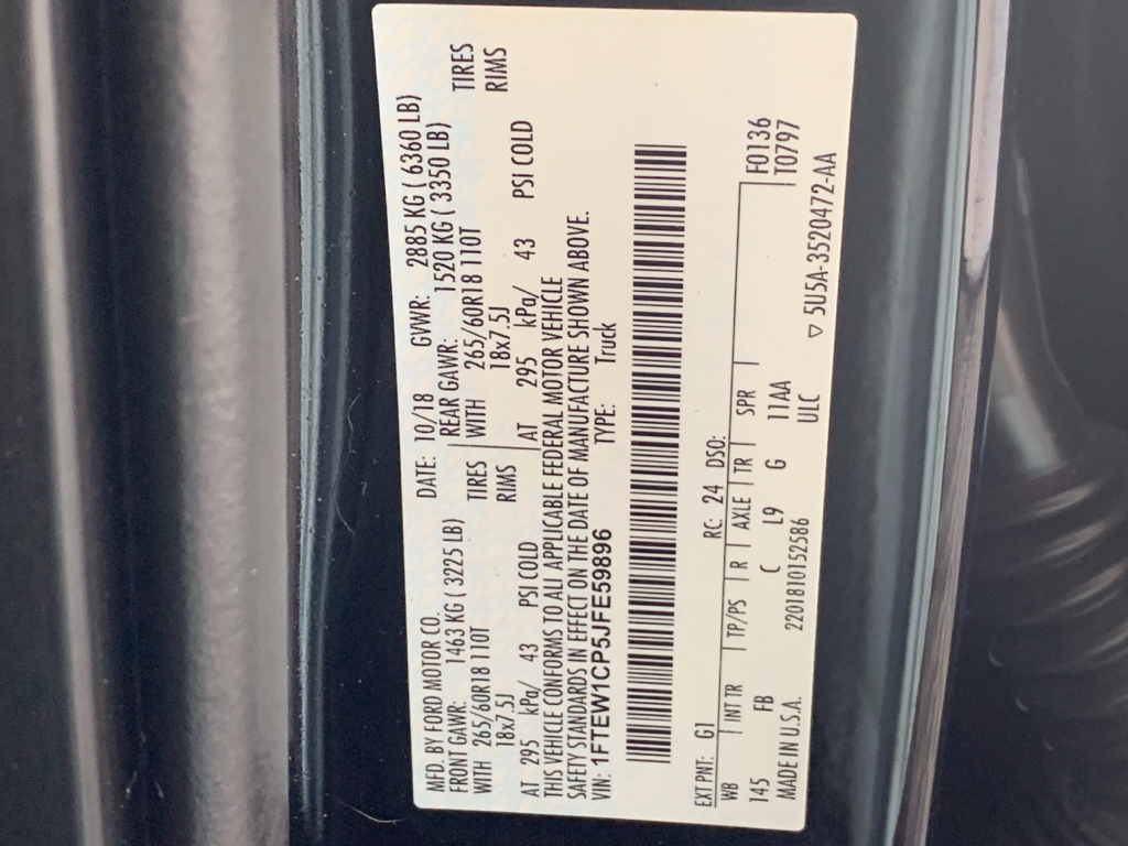 Used 2018 Ford F-150 Truck