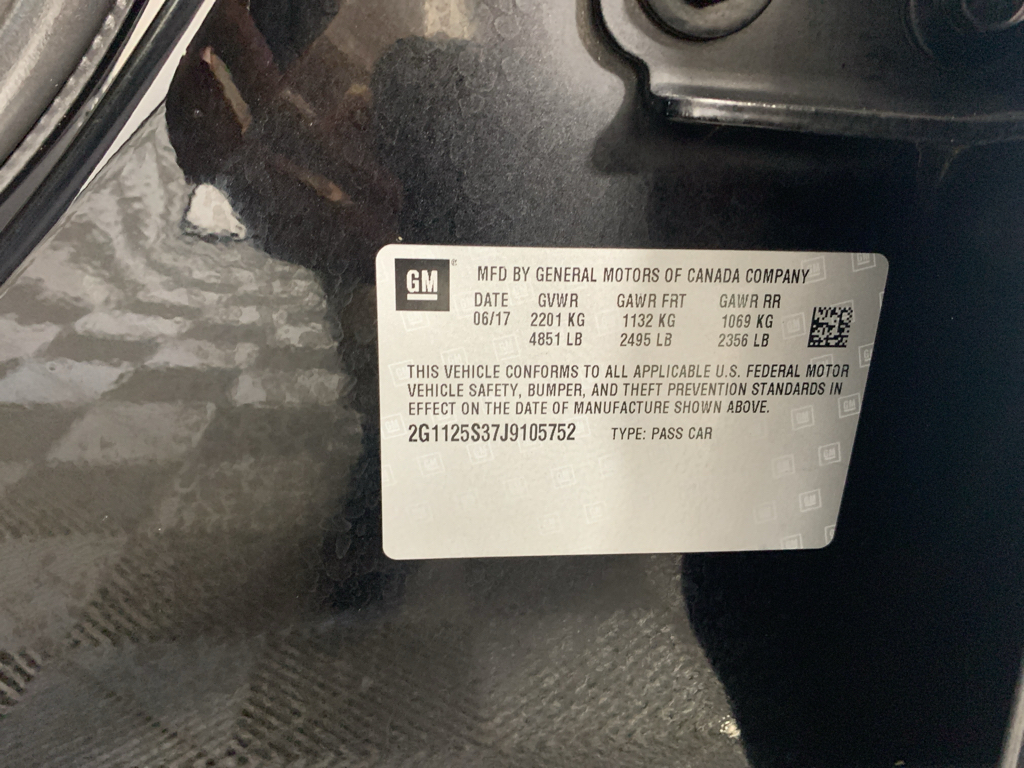 Used 2018 Chevrolet Impala Sedan