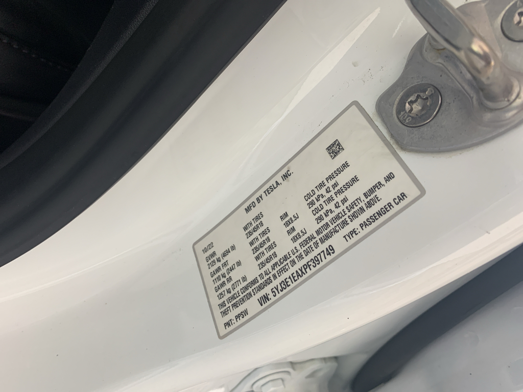 Used 2023 Tesla Model 3 Sedan