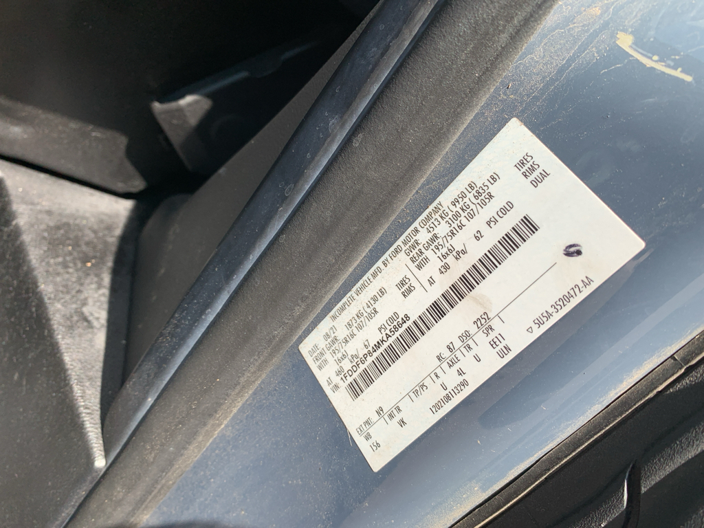 Used 2021 Ford Transit Cutaway T-350HD Sedan