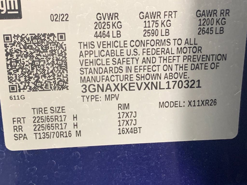 Used 2022 Chevrolet Equinox SUV