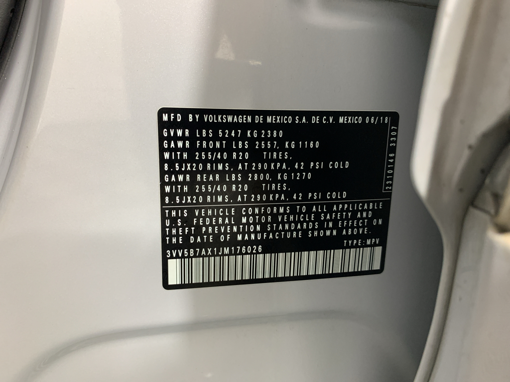 Used 2018 Volkswagen Tiguan SUV