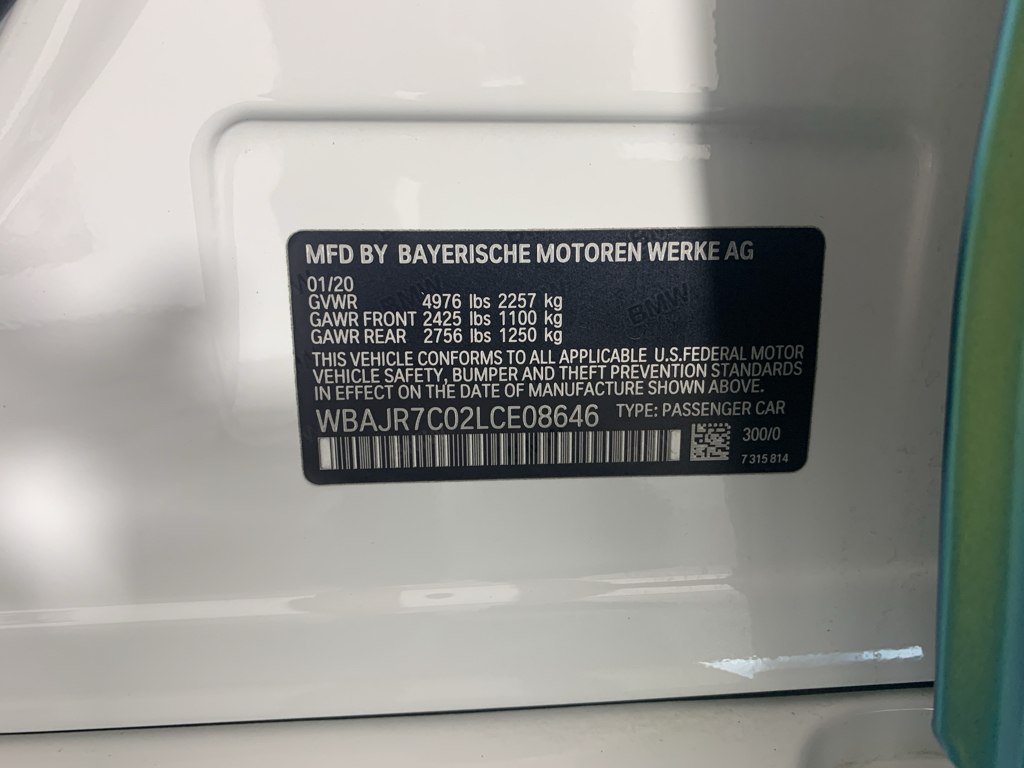 Used 2020 BMW 5 series Sedan