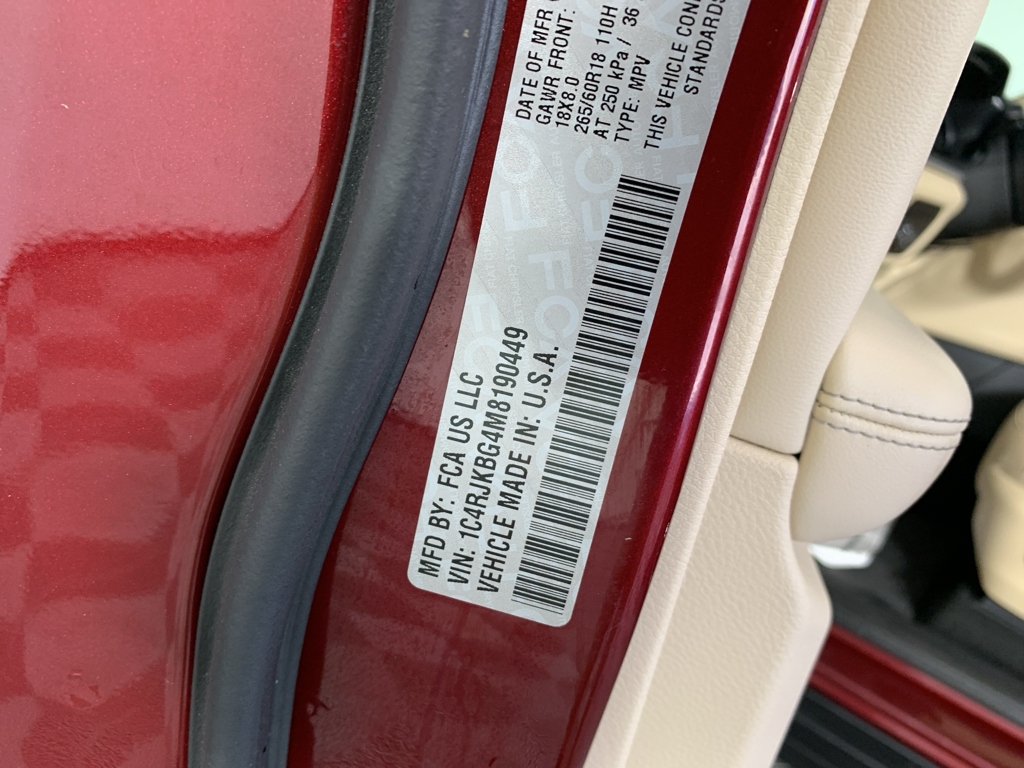 Used 2021 Jeep Grand Cherokee L SUV
