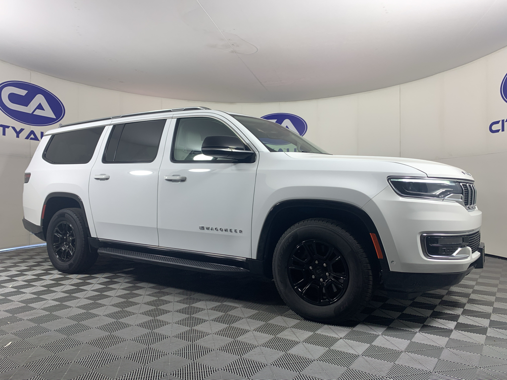 Bright White Clearcoat 2024 Jeep Wagoneer L SUV / Crossover Four-Wheel Drive 8-Speed Automatic