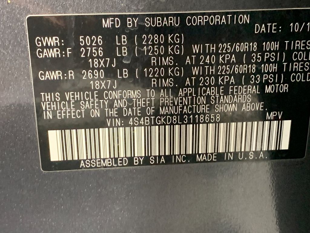 Used 2020 Subaru Outback SUV