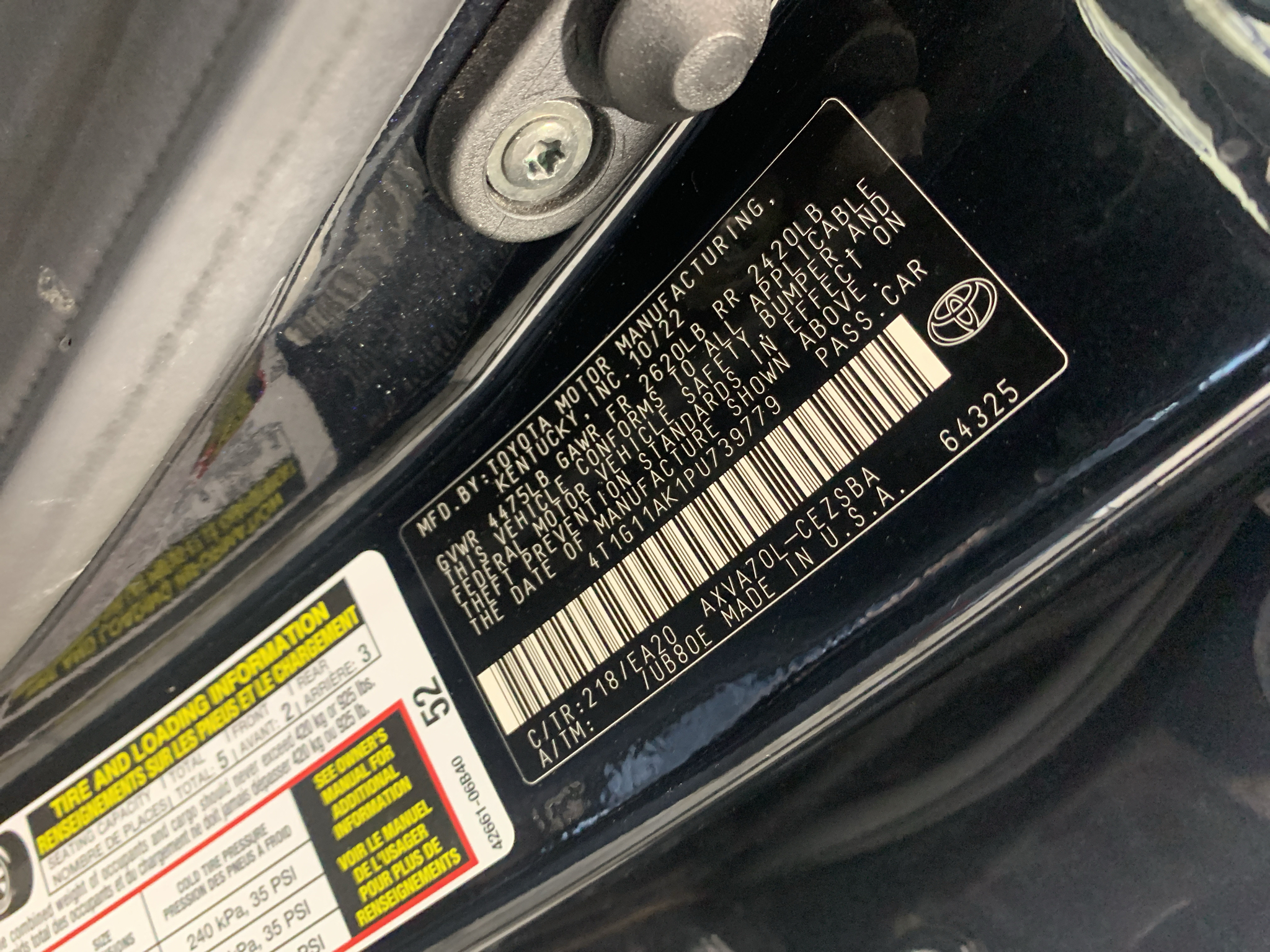 Used 2023 Toyota Camry Sedan