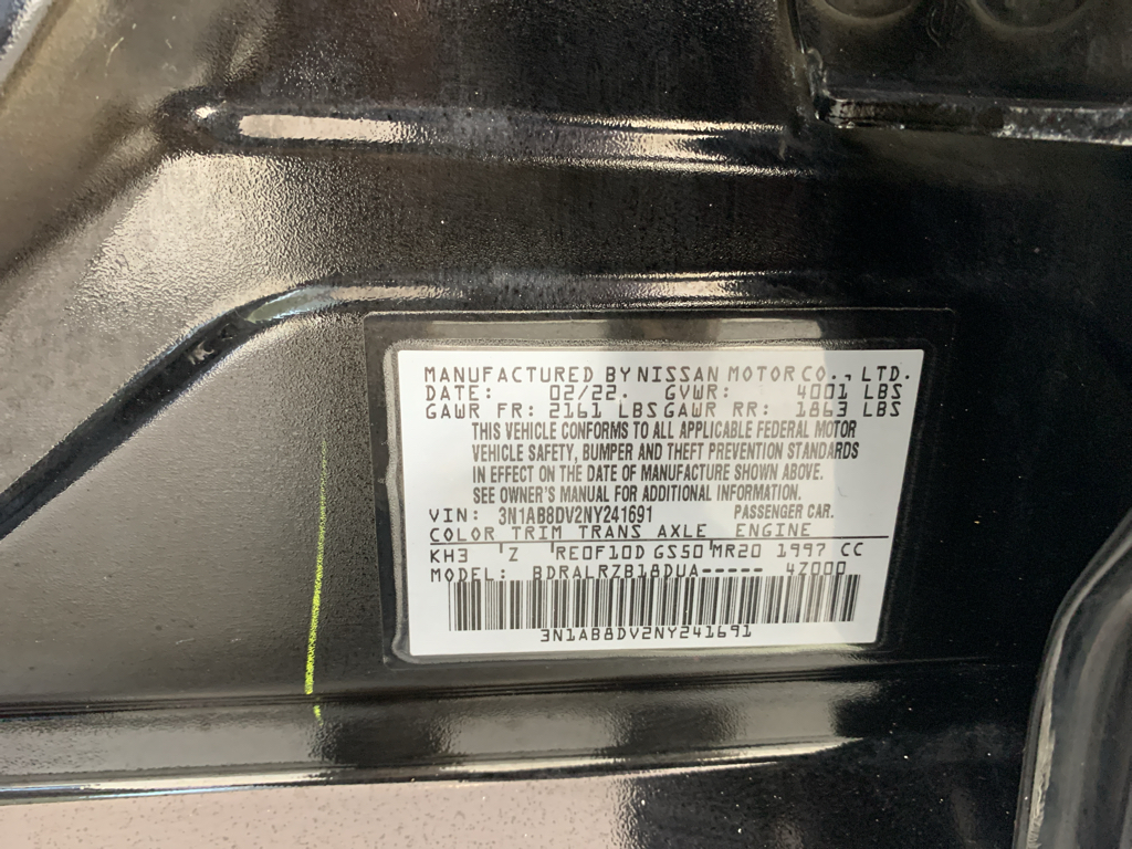 Used 2022 Nissan Sentra Sedan