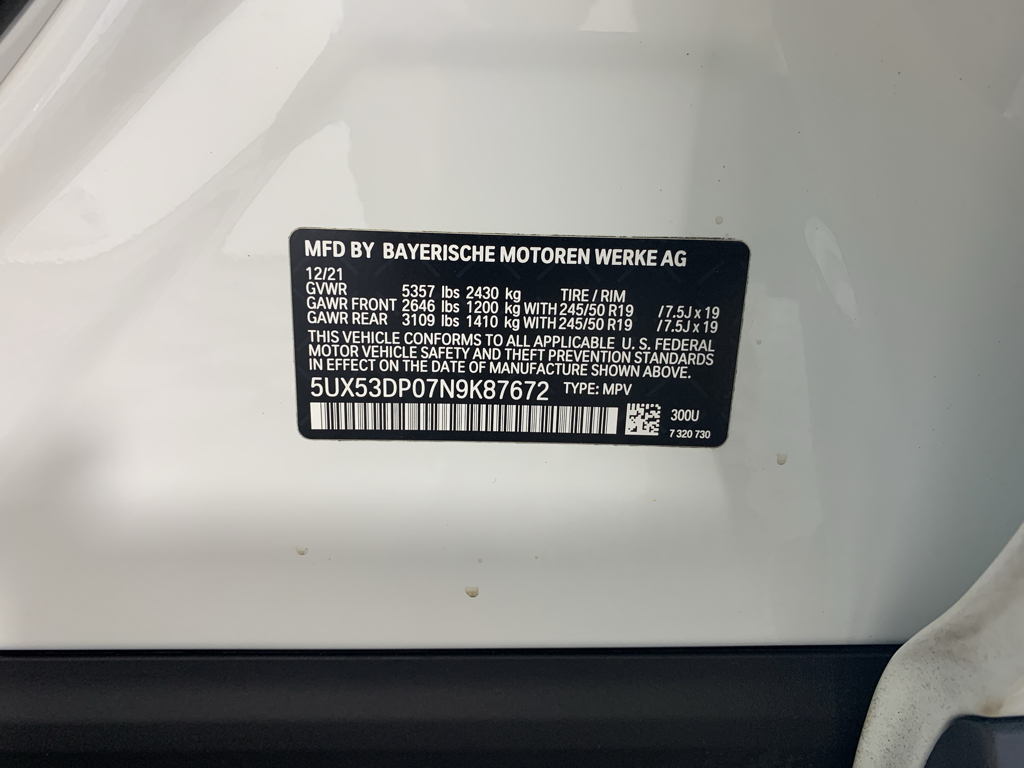 Used 2022 BMW X3 SUV