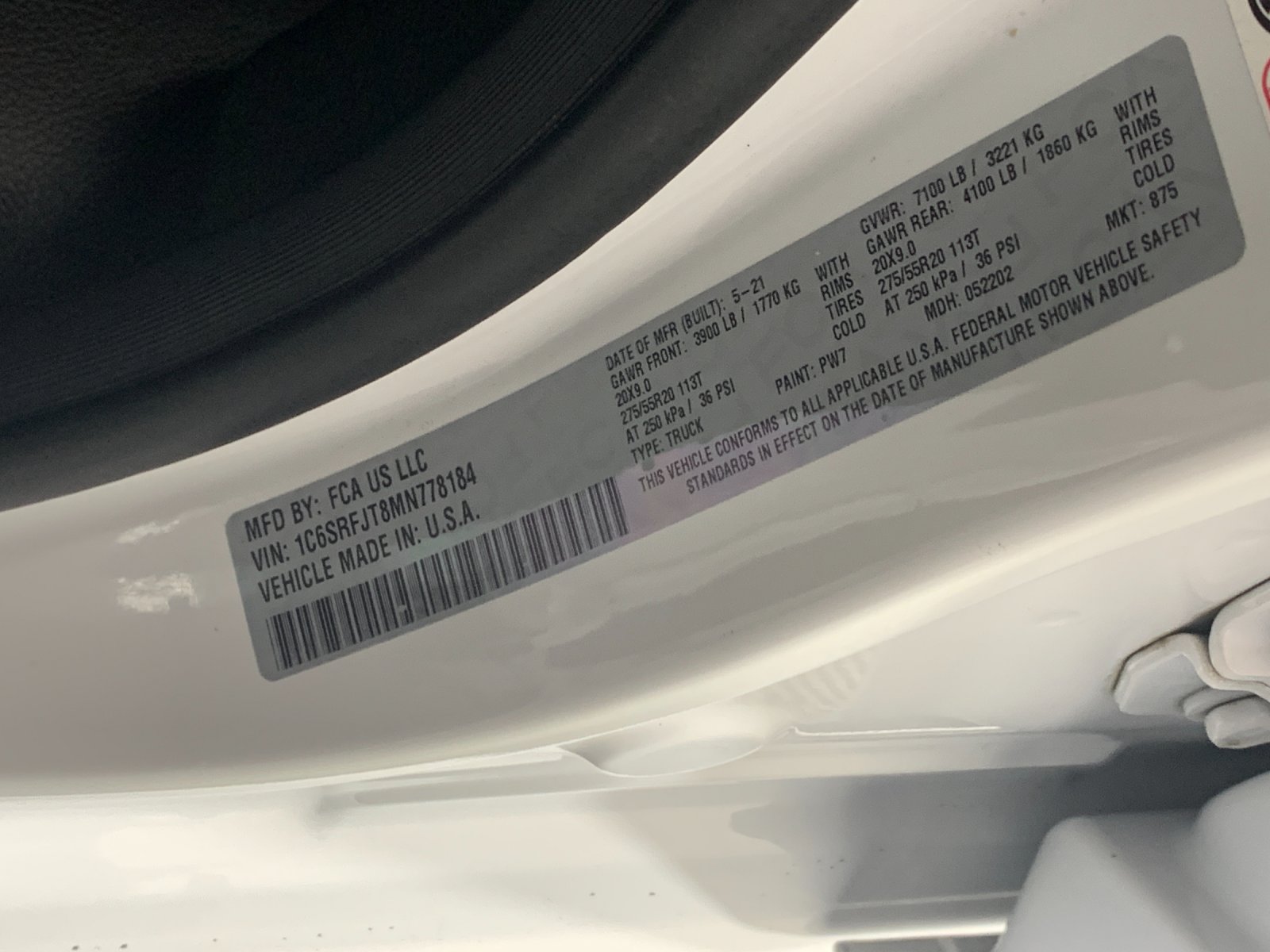 Used 2021 Ram 1500 Truck