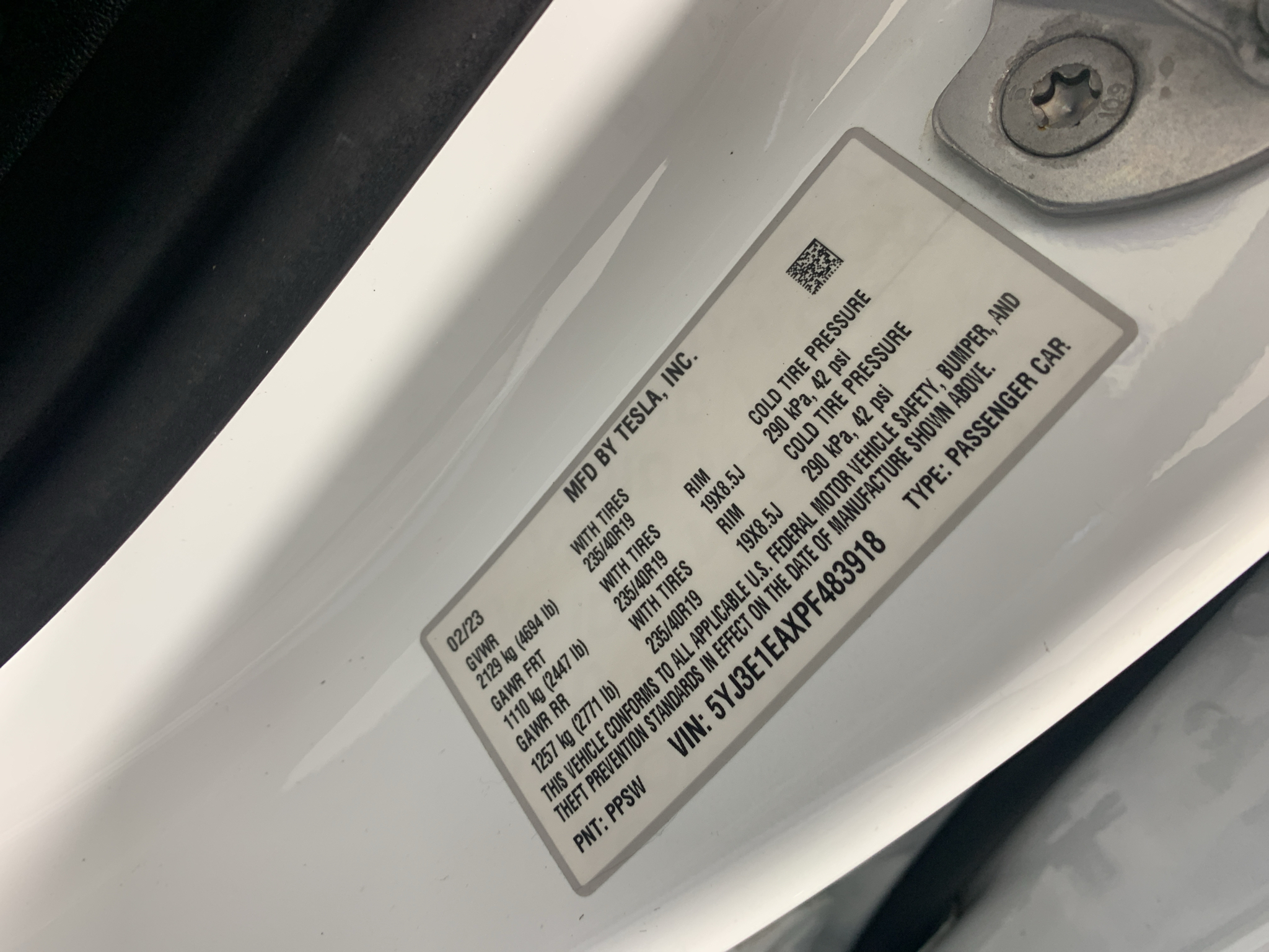 Used 2023 Tesla Model 3 Sedan