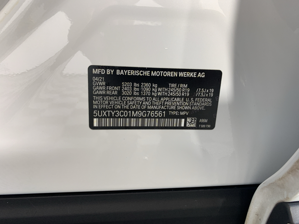 Used 2021 BMW X3 SUV
