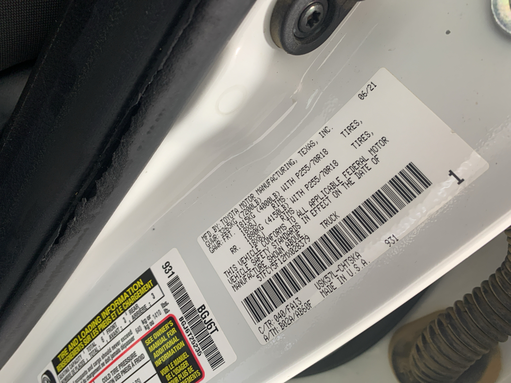 Used 2021 Toyota Tundra Truck