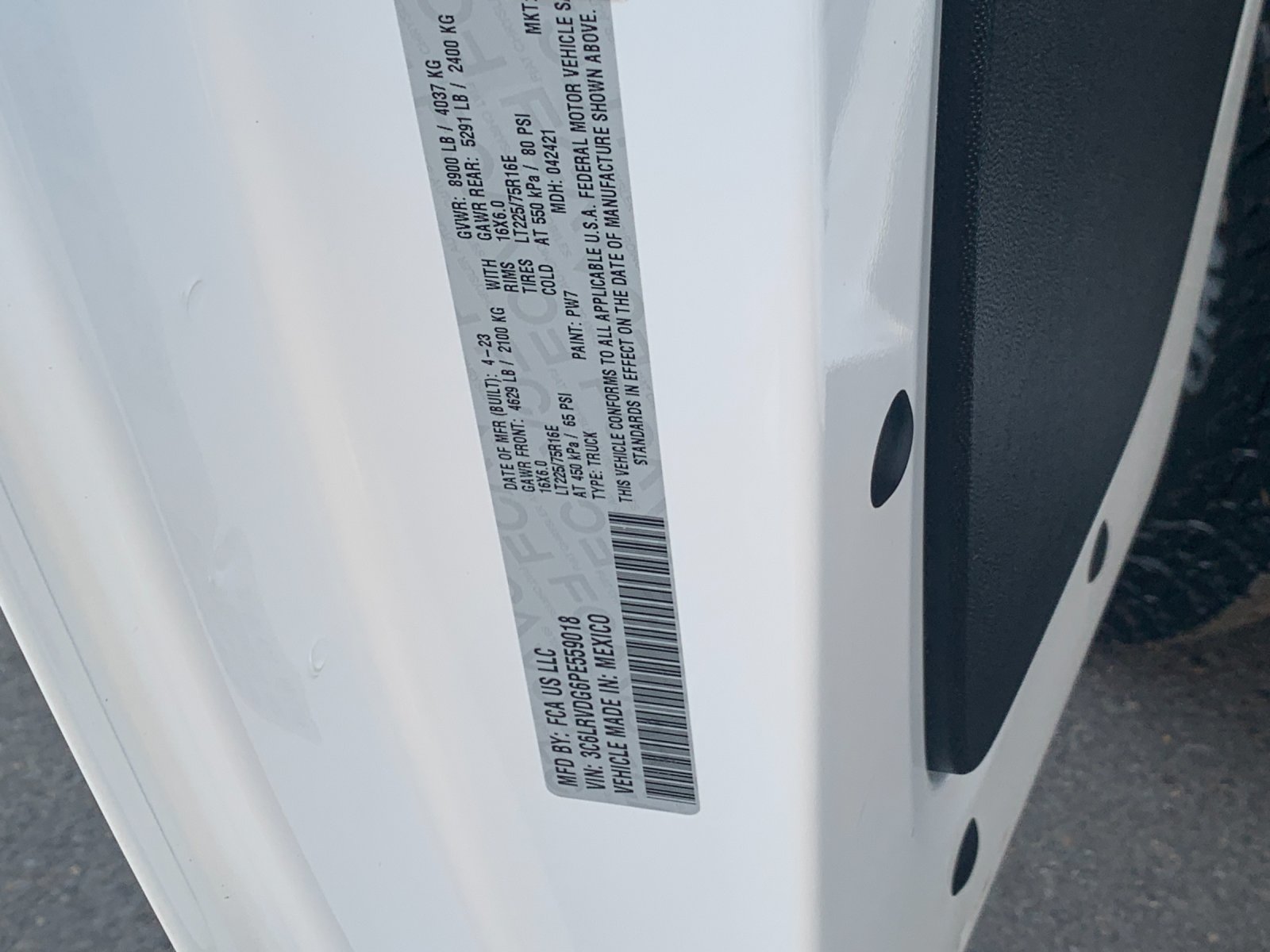 Used 2023 Ram ProMaster 2500 Van