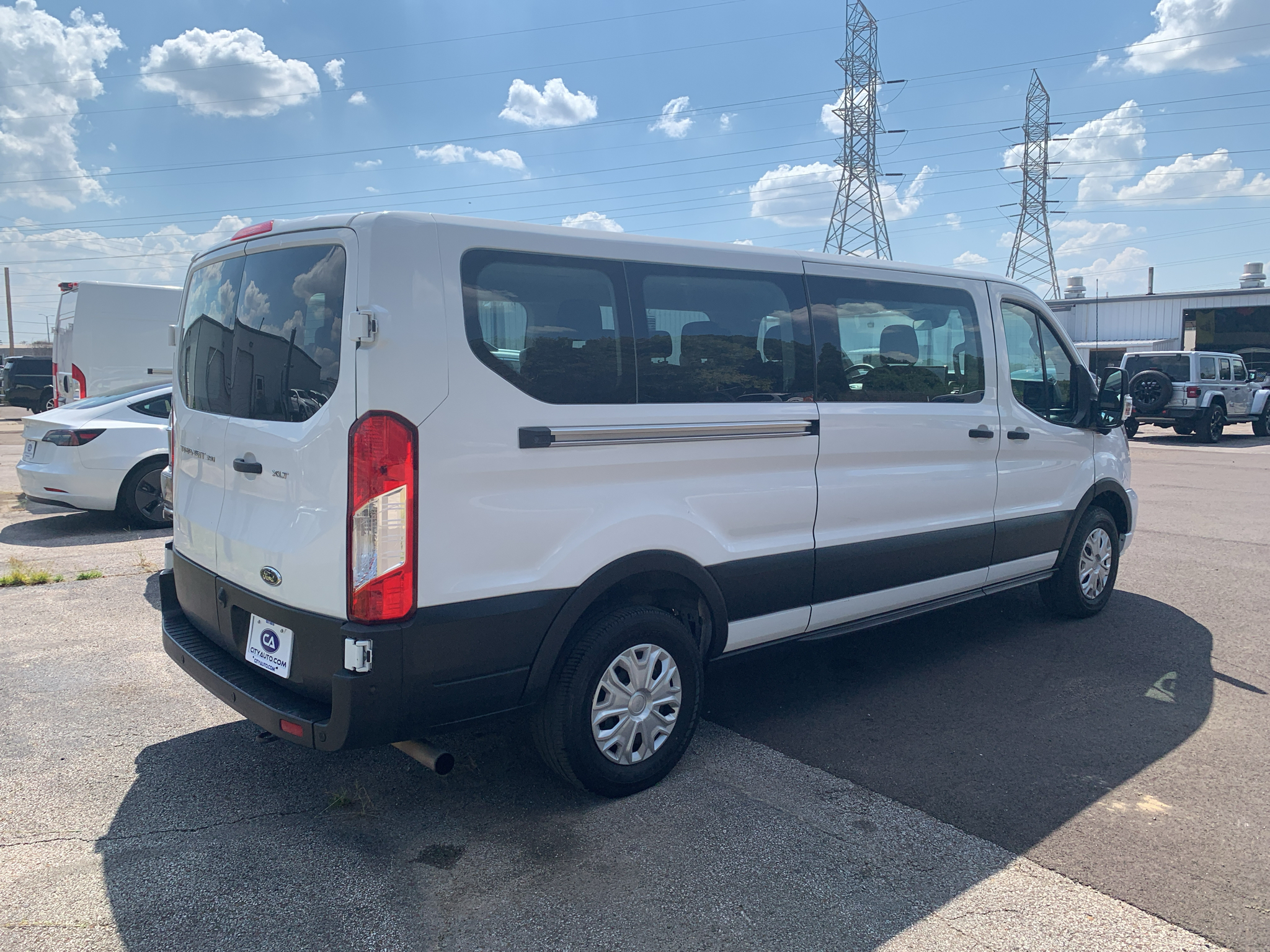 Used 2023 Ford Transit Wagon T-350 Low Roof Slide Wagon