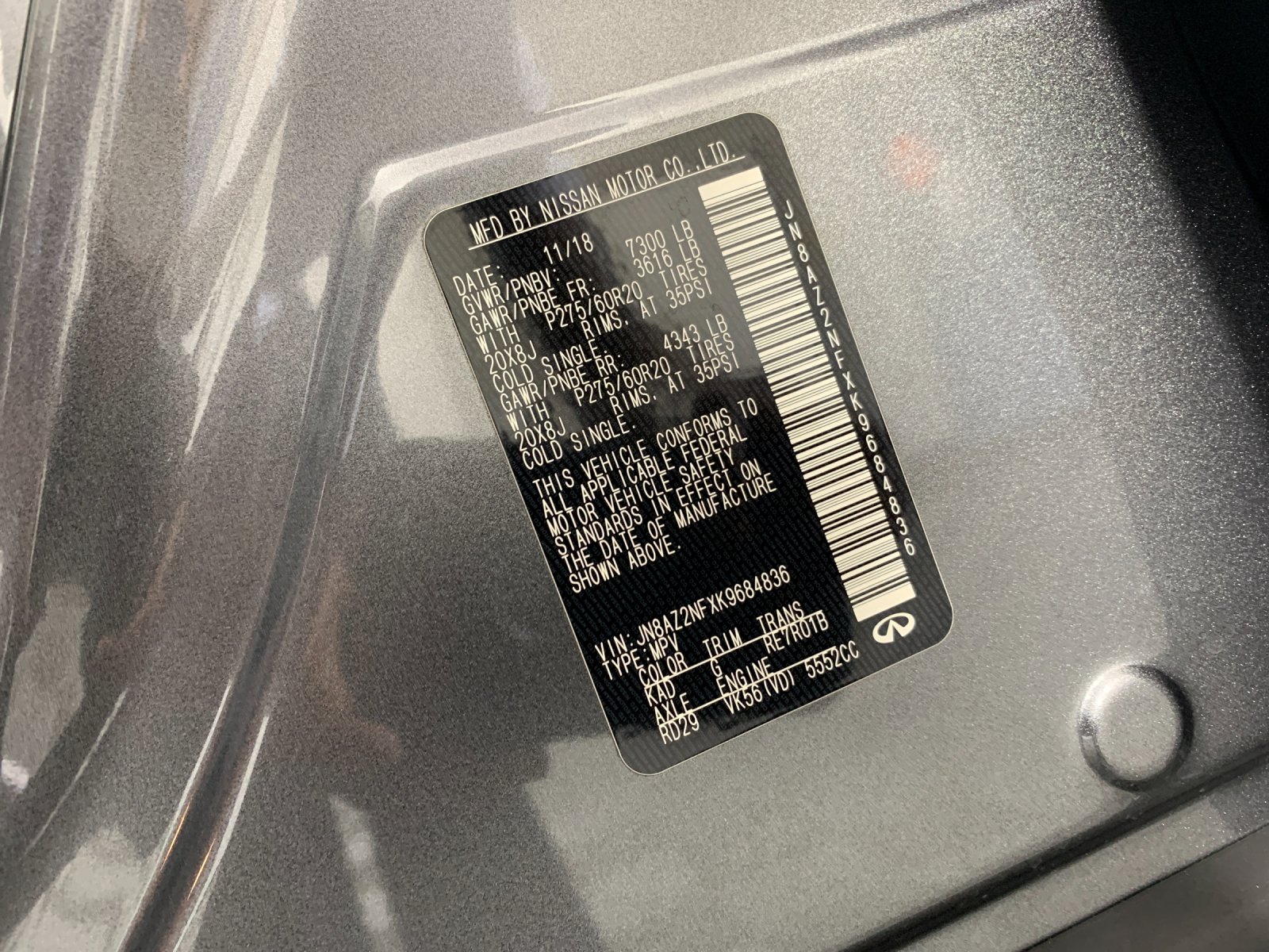 Used 2019 Infiniti QX80 SUV