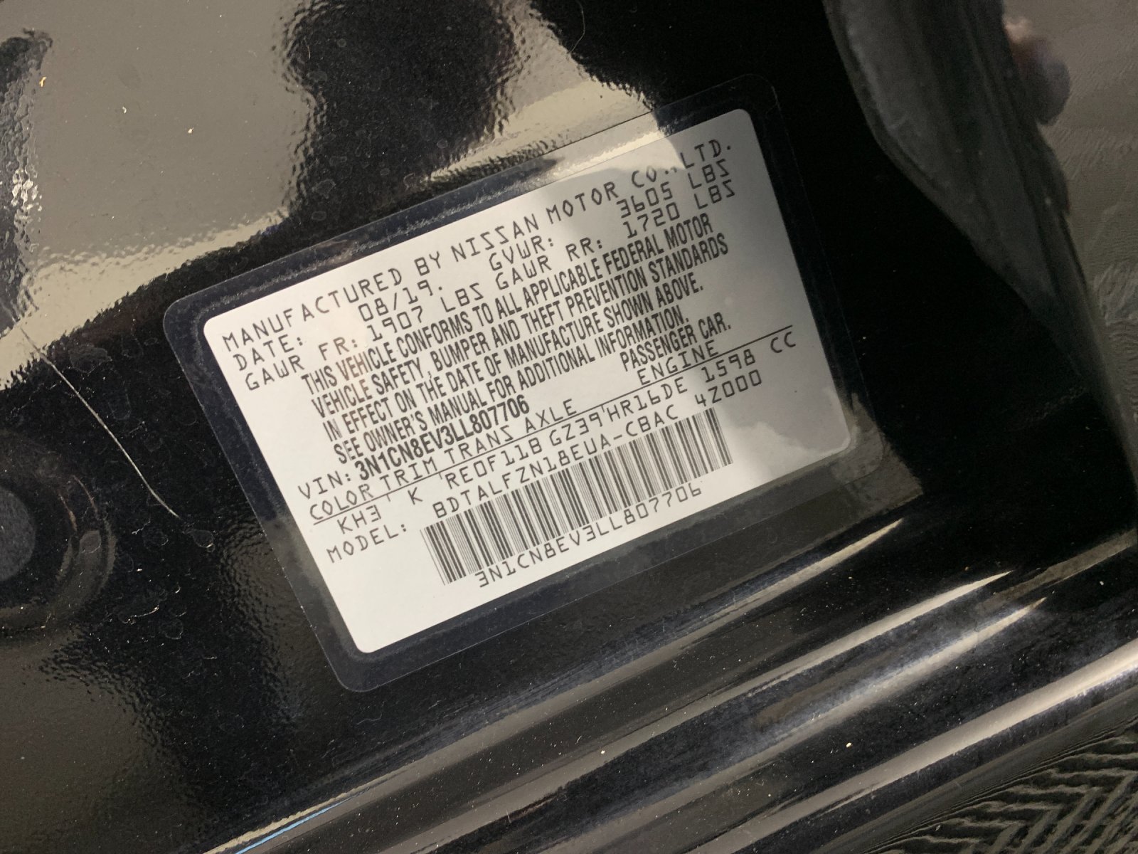 Used 2020 Nissan Versa Sedan