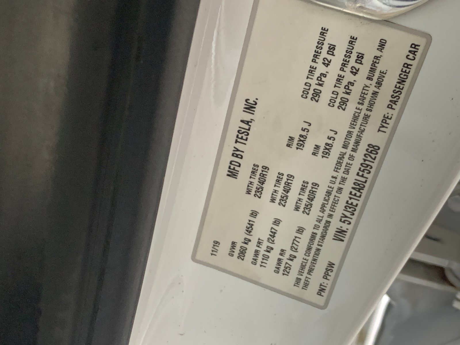 Used 2020 Tesla Model 3 Sedan