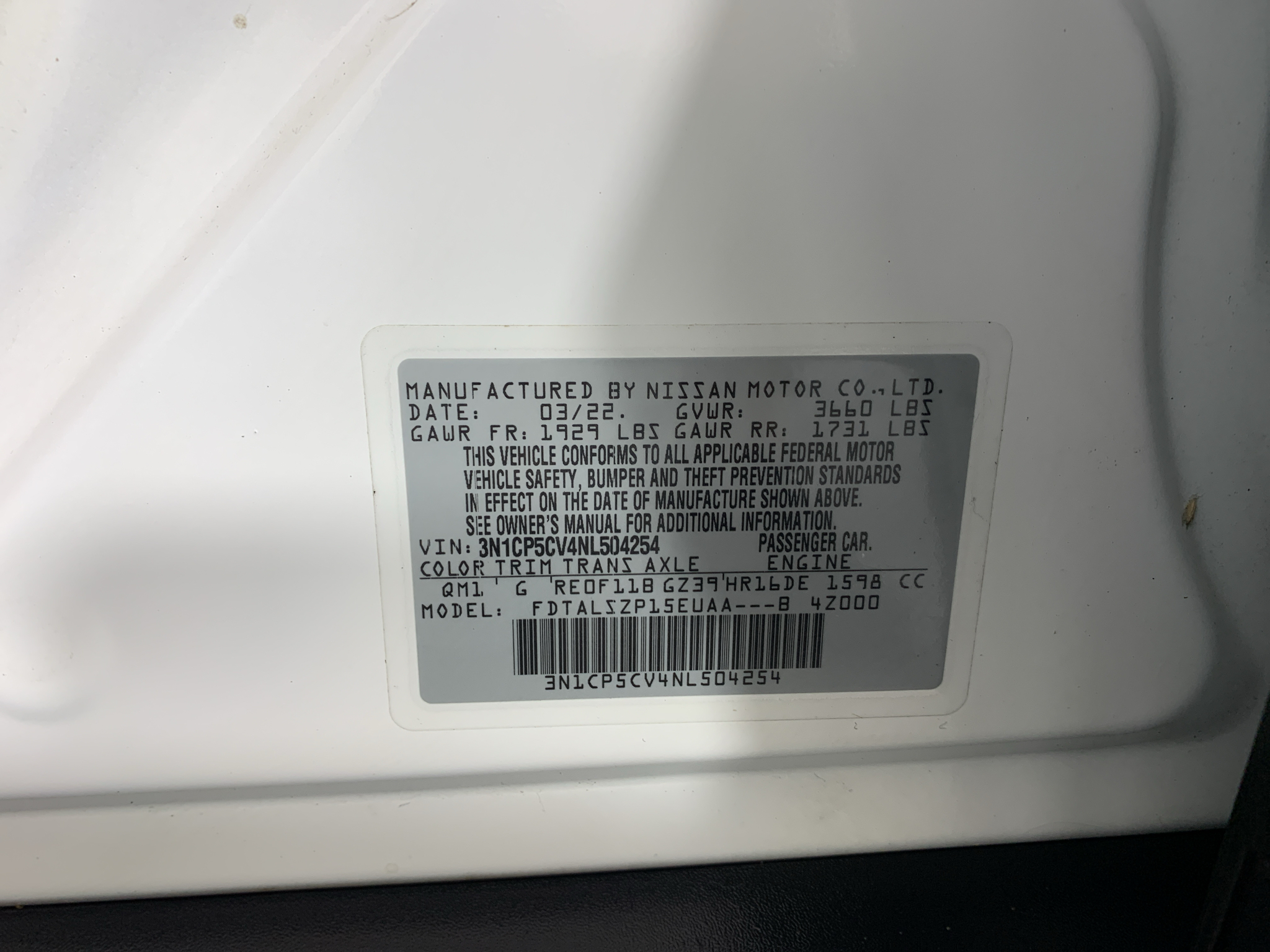 Used 2022 Nissan Kicks SUV