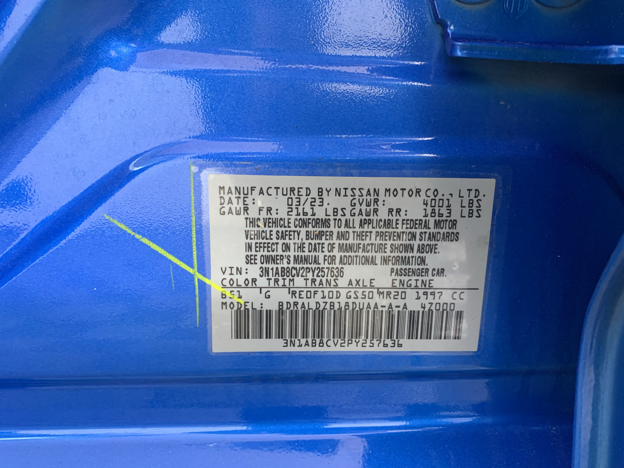 Used 2023 Nissan Sentra Sedan
