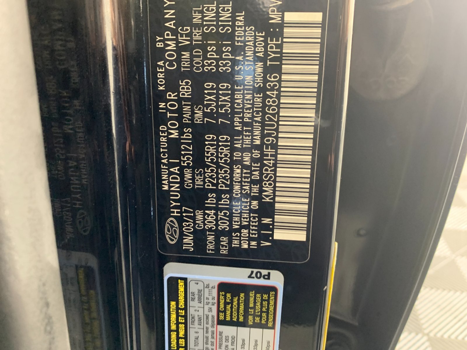 Used 2018 Hyundai Santa Fe XL SUV