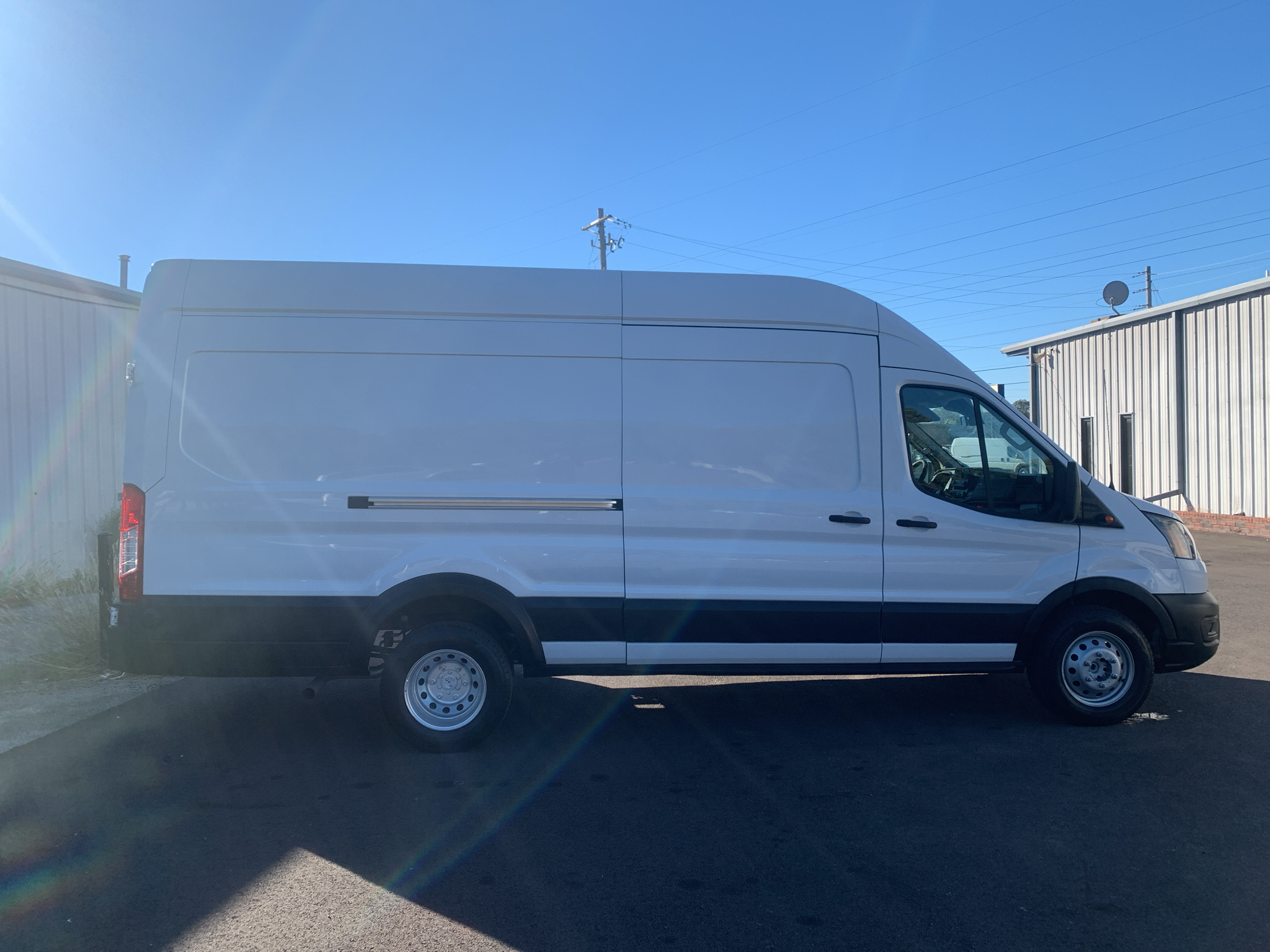 Used 2024 Ford Transit Van T-350HD EL High Roof Slide Van