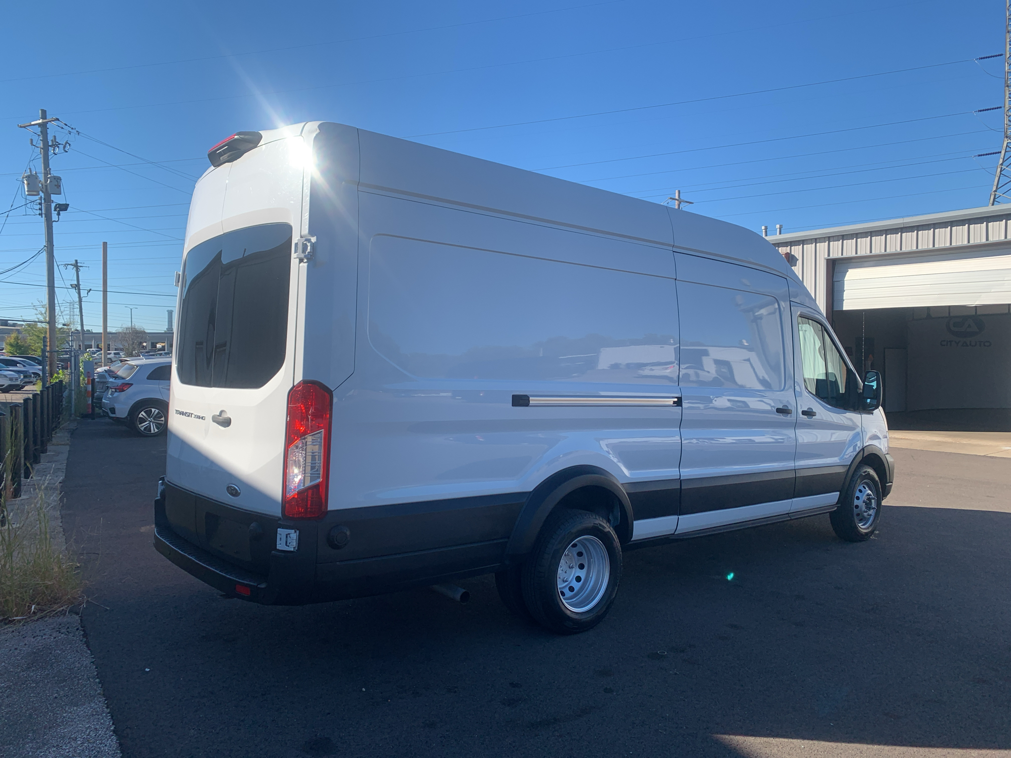 Used 2024 Ford Transit Van T-350HD EL High Roof Slide Van