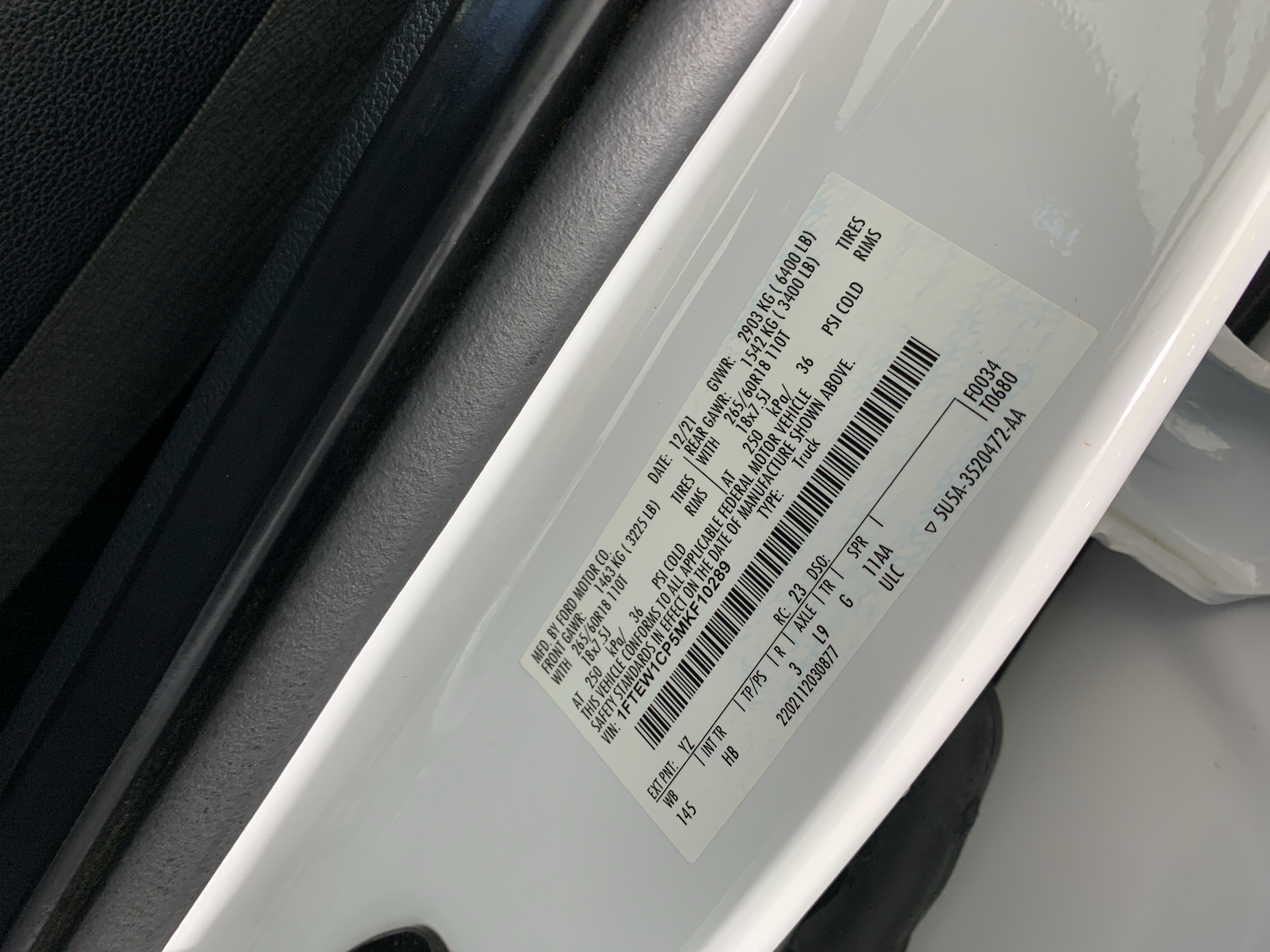 Used 2021 Ford F-150 Truck