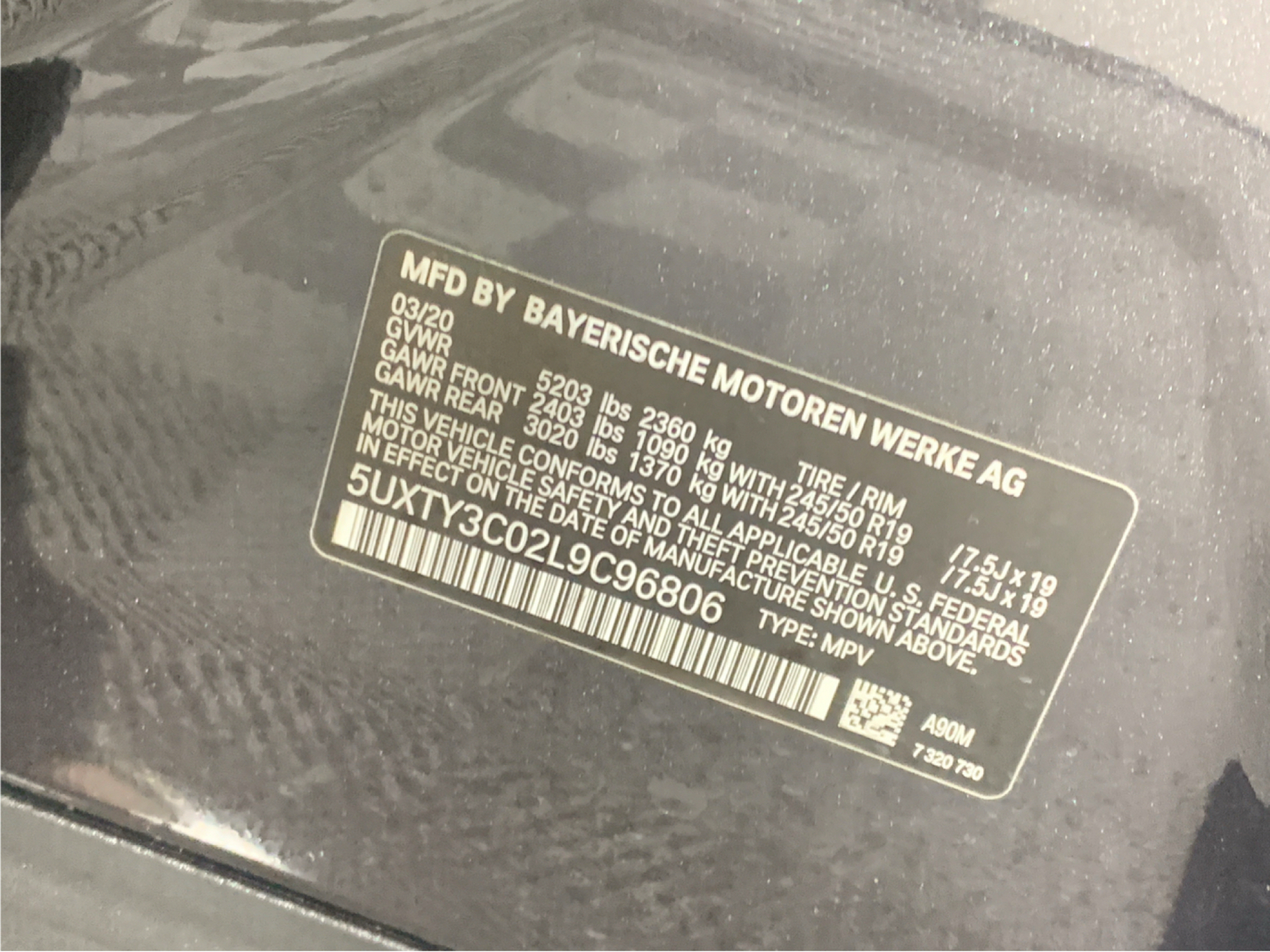 Used 2020 BMW X3 SUV