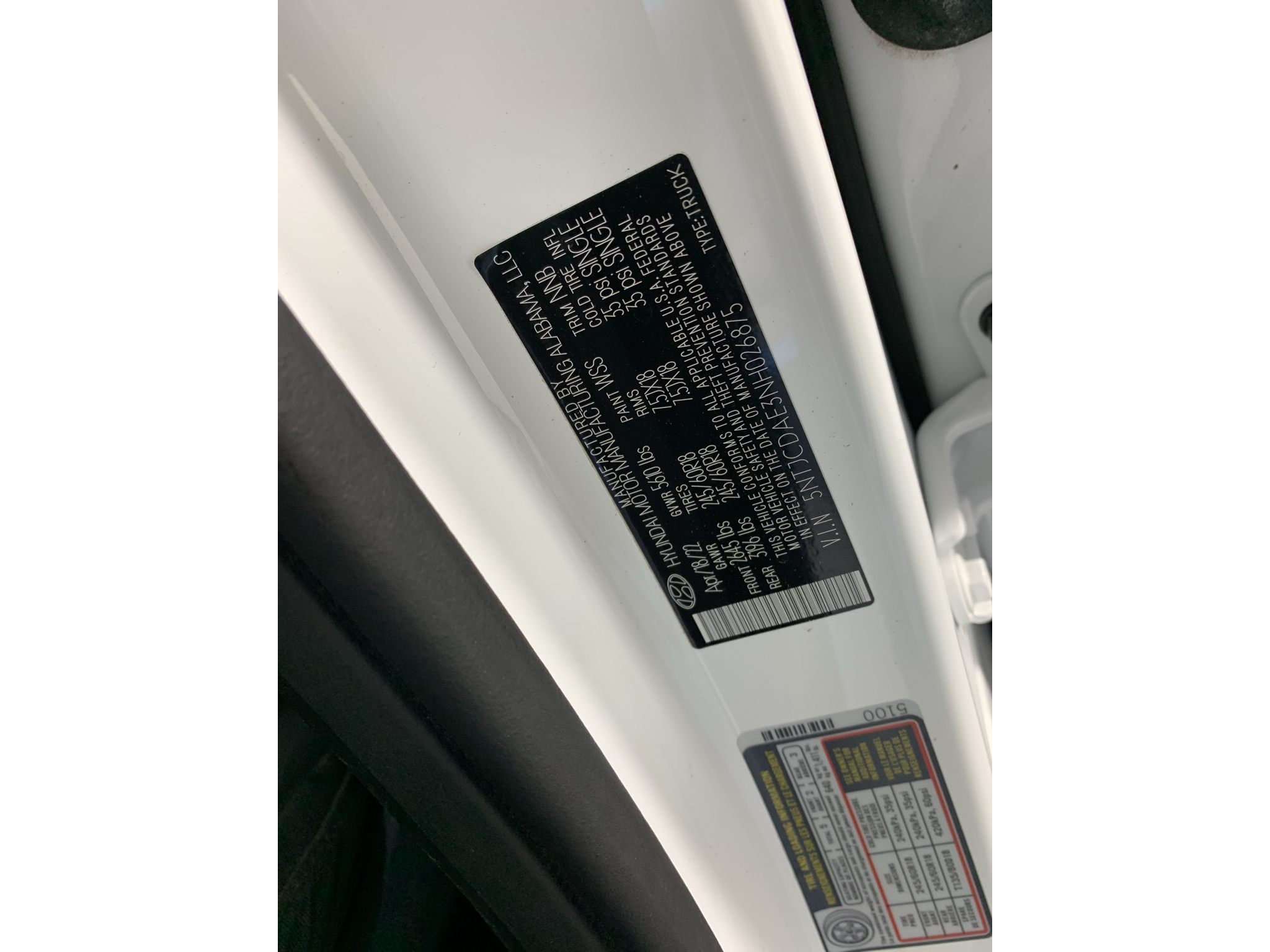 Used 2022 Hyundai Santa Cruz Truck