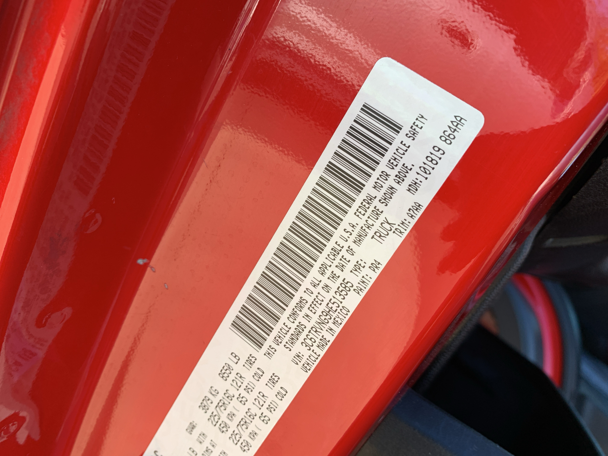 Used 2017 Ram ProMaster 1500 Van