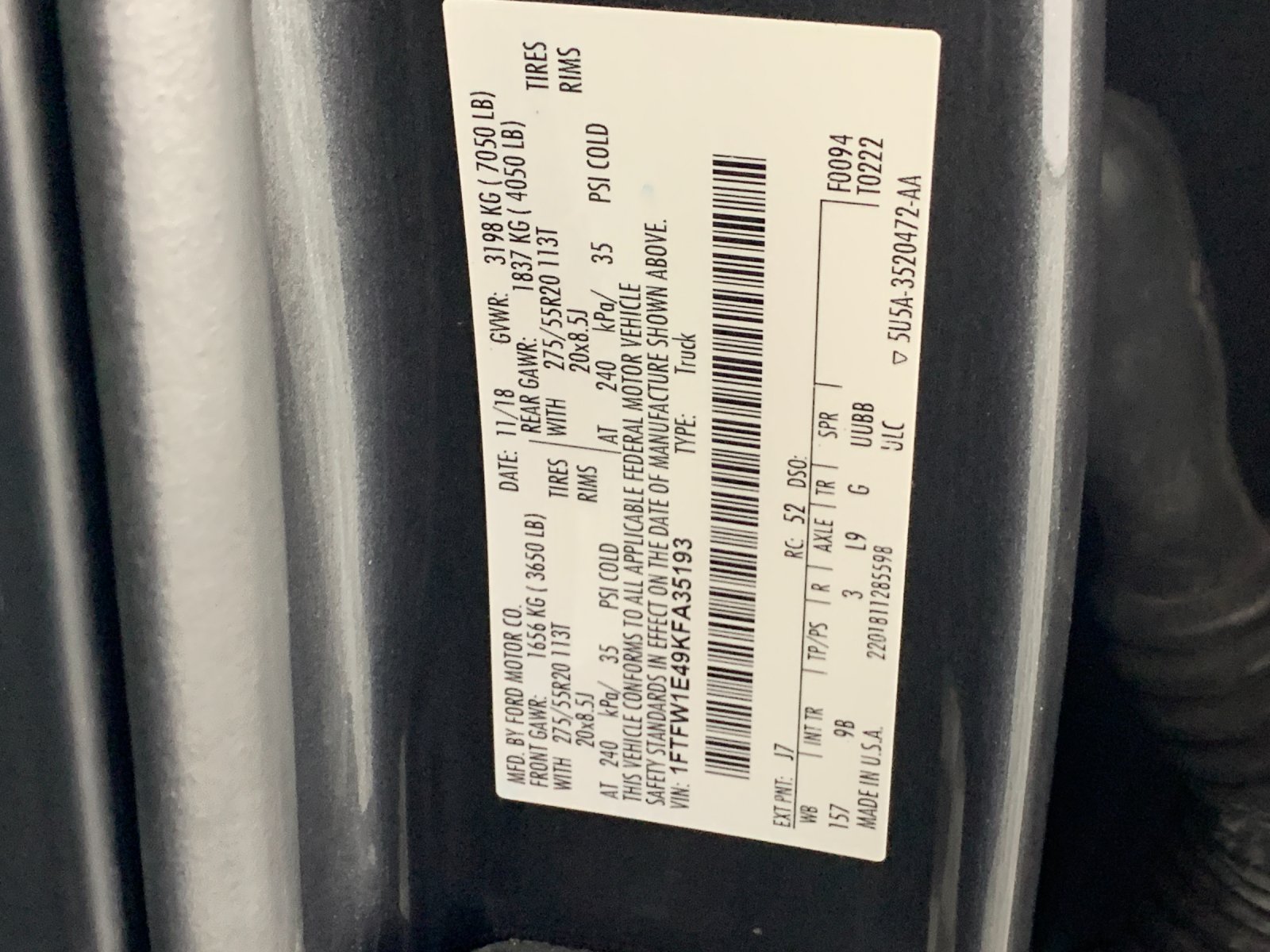 Used 2019 Ford F-150 Truck