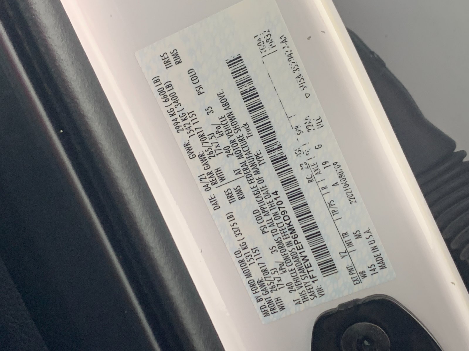 Used 2021 Ford F-150 Truck