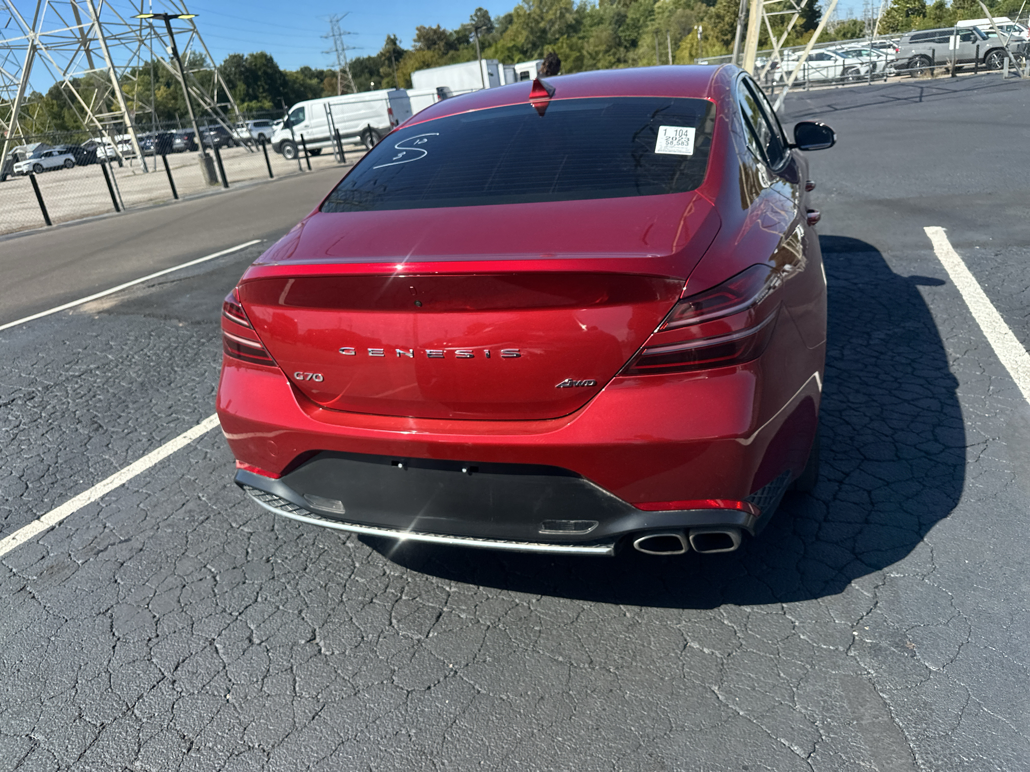 Used 2023 Genesis G70 Sedan