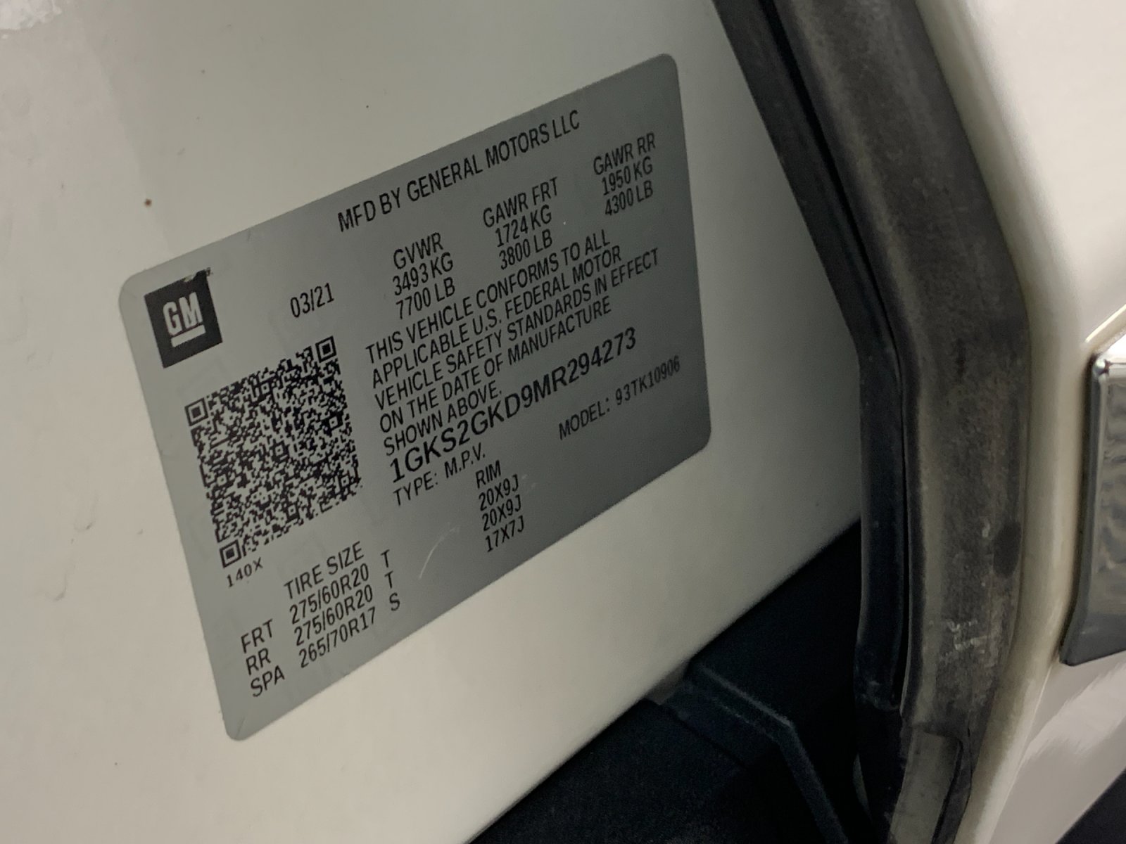 Used 2021 GMC Yukon XL 1500 SUV