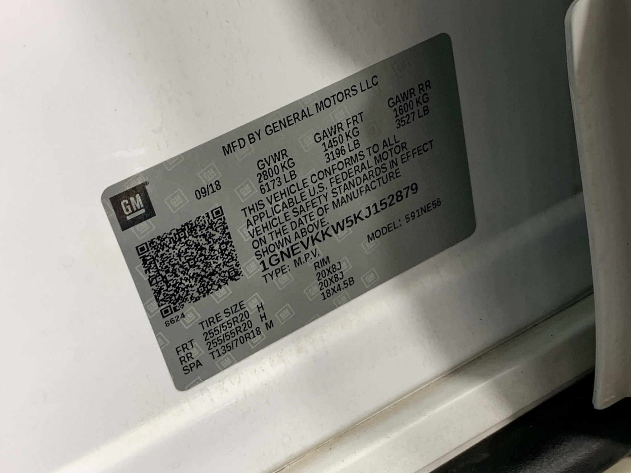 Used 2019 Chevrolet Traverse SUV