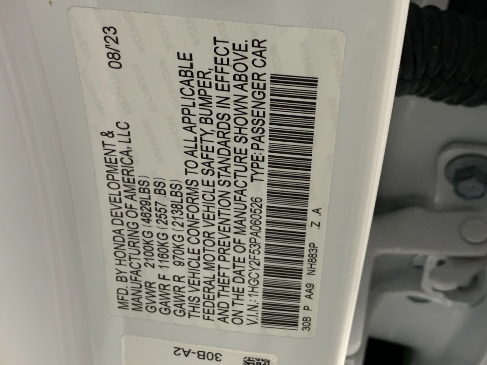 Used 2023 Honda Accord Hybrid Sedan