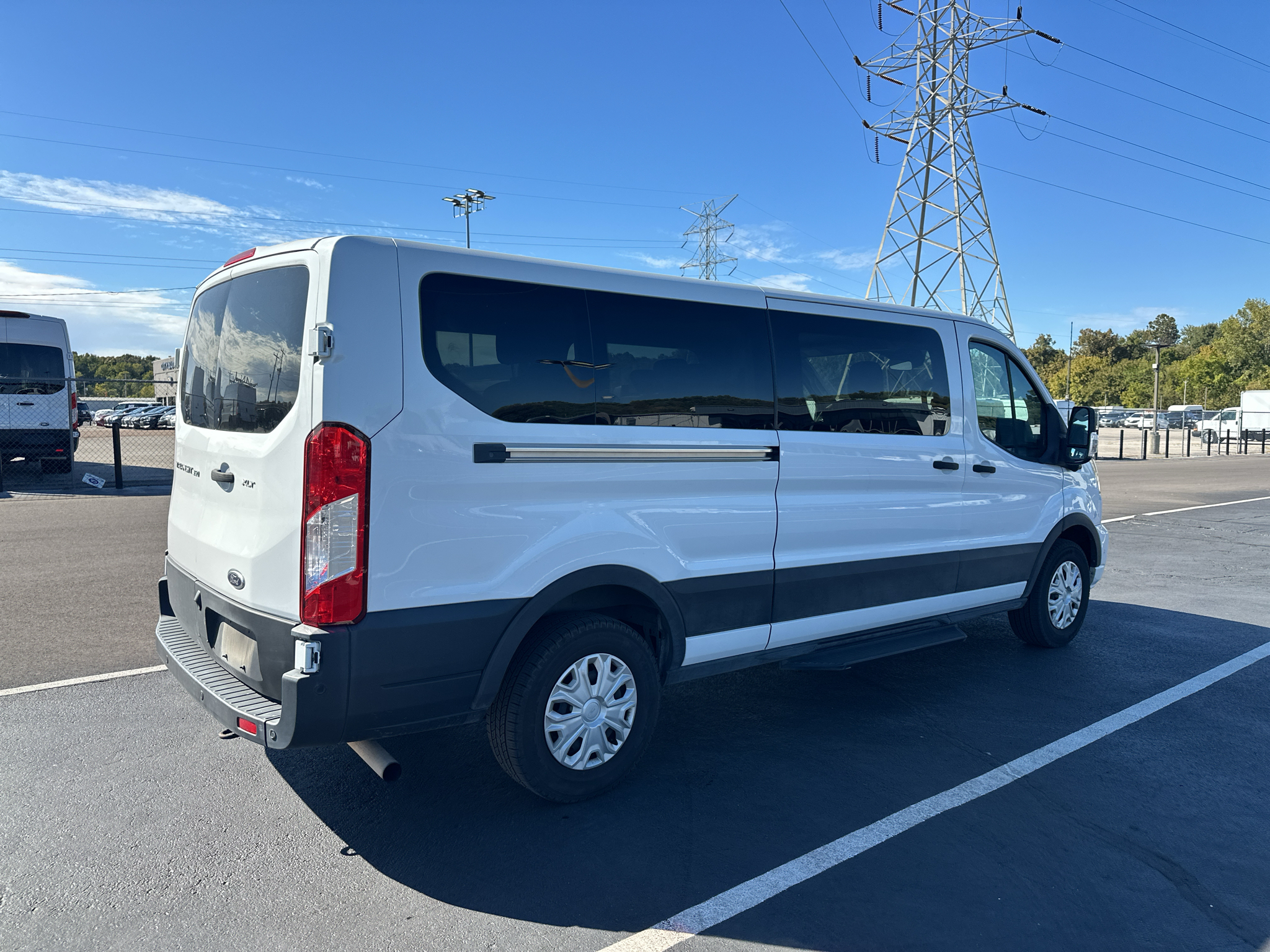 Used 2023 Ford Transit Wagon T-350 Low Roof Slide Wagon