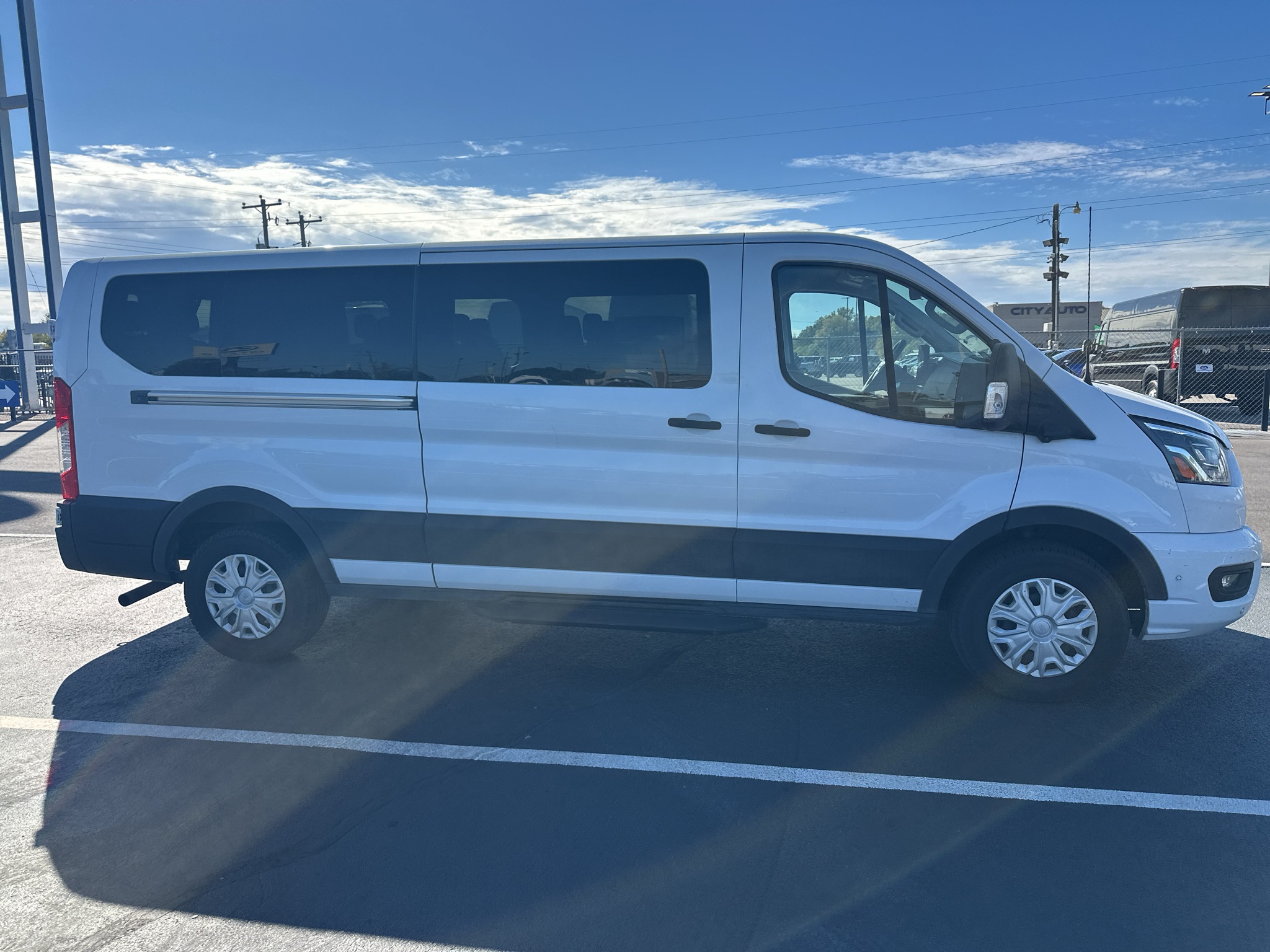 Used 2023 Ford Transit Wagon T-350 Low Roof Slide Wagon