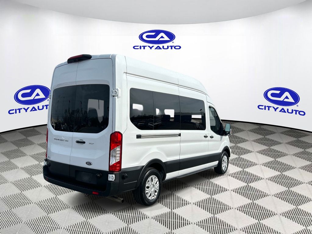 Used 2024 Ford Transit Wagon T-350 High Roof Slide Wagon
