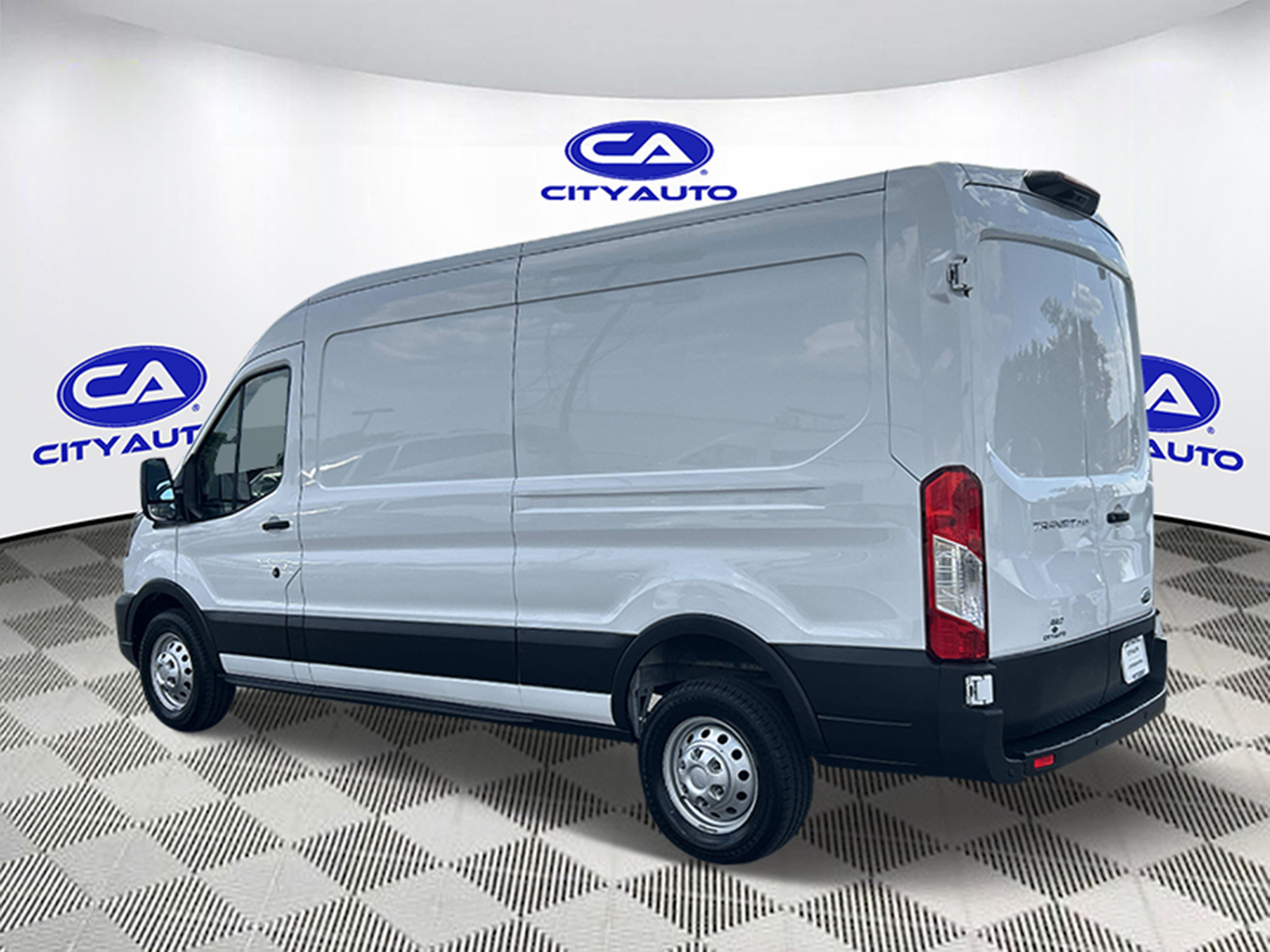 Used 2023 Ford Transit Van EL T-250 Med Roof Slide Van