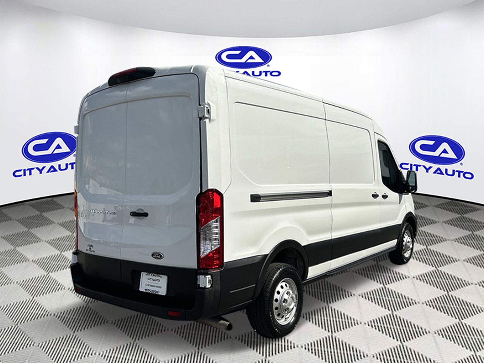 Used 2023 Ford Transit Van EL T-250 Med Roof Slide Van